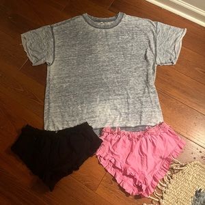 Free People Sleepwear 3 piece set